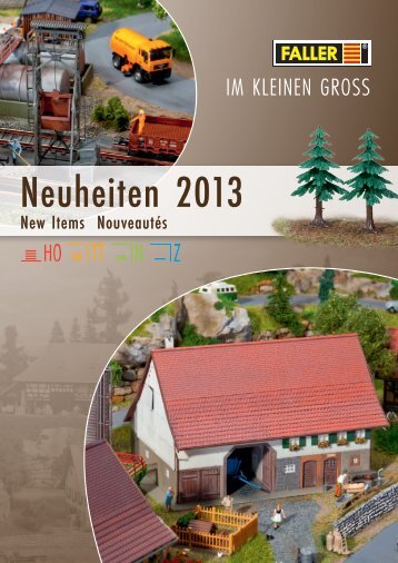 FALLER Neuheiten 2013