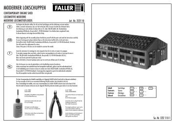 222110 Anleitung - Faller