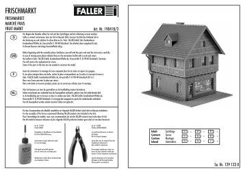 FRISCHMARKT - Faller