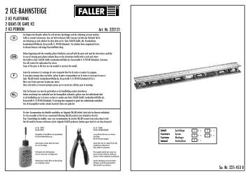 222121 Anleitung - Faller