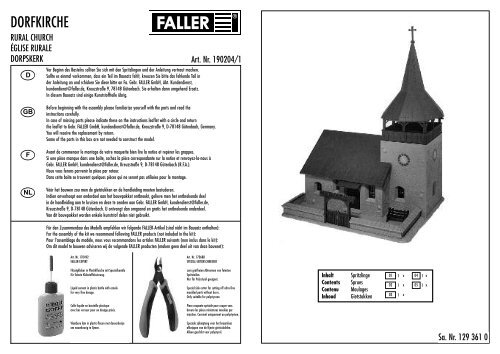 190204 Anleitung - Faller