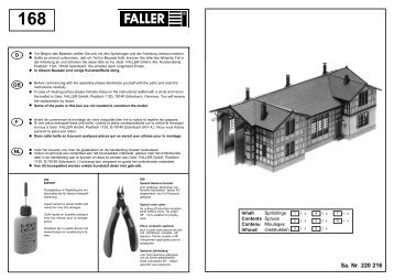 120168 Anleitung - Faller