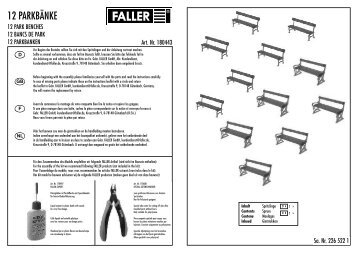 180443 Anleitung - Faller