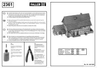 232361 Anleitung - Faller