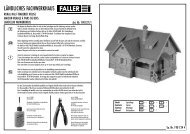 190124 Anleitung Ländliches Fachwerkhaus - Faller