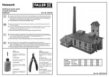 222140 Anleitung - Faller