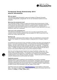 Ferdynand Zweig Scholarship 2013 Award information - University ...