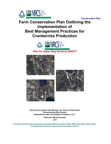 Farm Conservation Plan Outlining the ... - Town of Falmouth