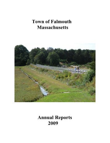 Town of Falmouth Massachusetts Annual Reports 2009