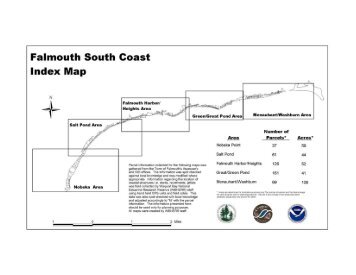 The Future of Falmouth's South Shore Appendix Maps and Tables