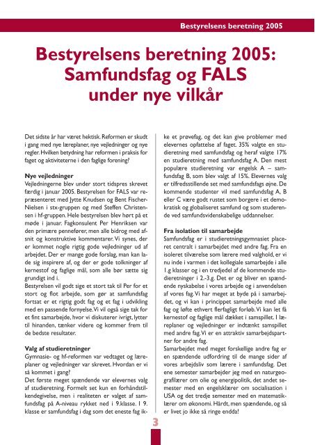 Samfundsfagsnyt 160 - FALS