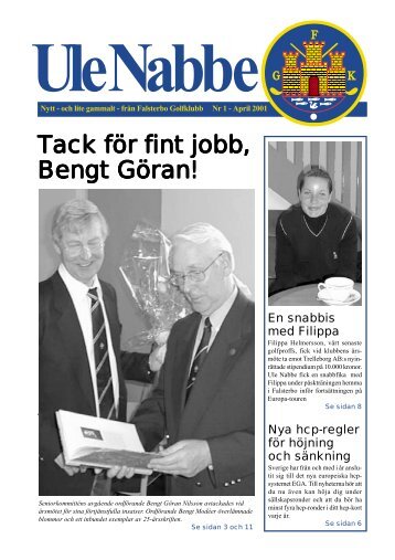 Ule Nabbe nr 1 2001.pdf - Falsterbo Golfklubb