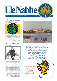 Ule Nabbe nr 4 2001.pdf - Falsterbo Golfklubb