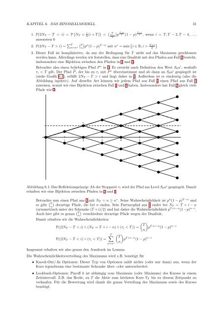 Finanzmathematik 1: Diskrete Modelle - Reinhold Kainhofer