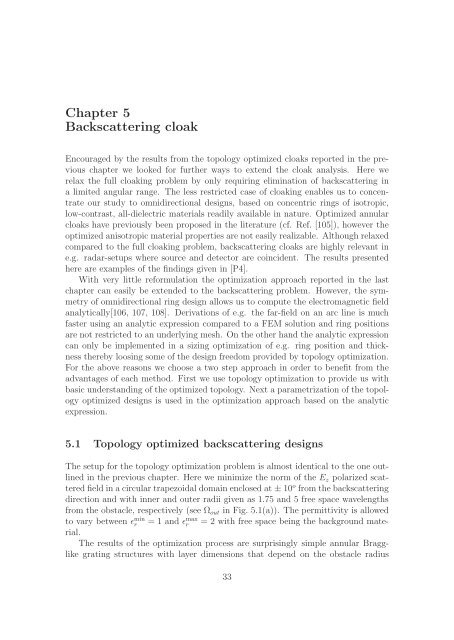 Wave Manipulation by Topology Optimization - Solid Mechanics