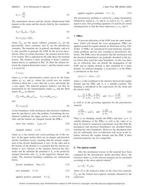 Maria Bayard Dühring - Solid Mechanics