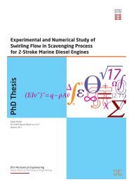 Experimental and Numerical Study of Swirling ... - Solid Mechanics