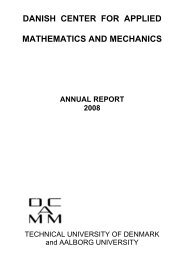 danish center for applied mathematics and ... - Solid Mechanics