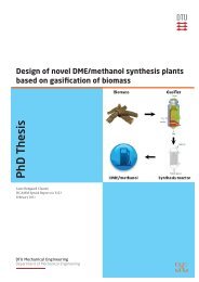 Design of novel DME/methanol synthesis plants ... - Solid Mechanics