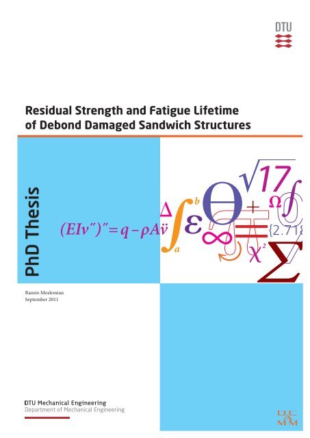 Residual Strength and Fatigue Lifetime of ... - Solid Mechanics