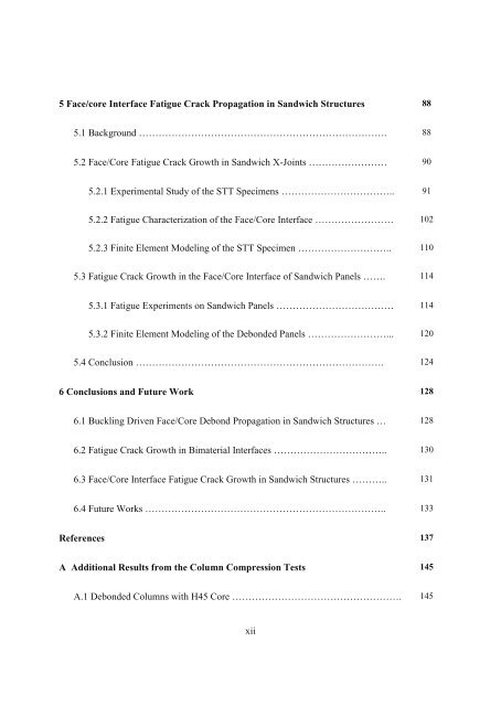 Residual Strength and Fatigue Lifetime of ... - Solid Mechanics