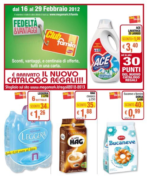 CATALOGO REGALI!!! Famila