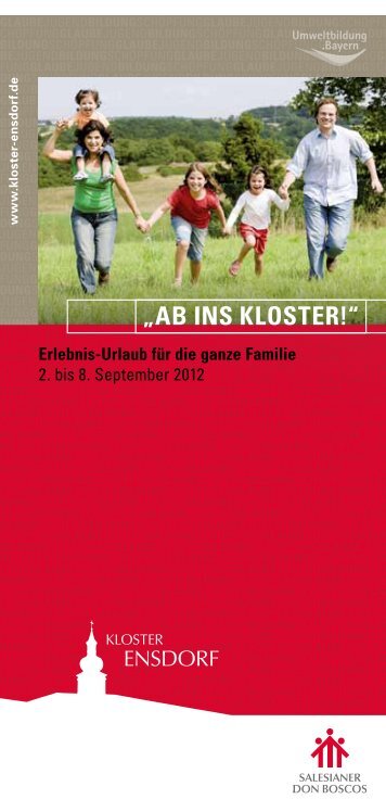 ?AB INS KLOSTER!? - Familie-bildung.info