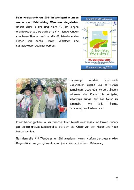 Familien wandern - Familie und Sport