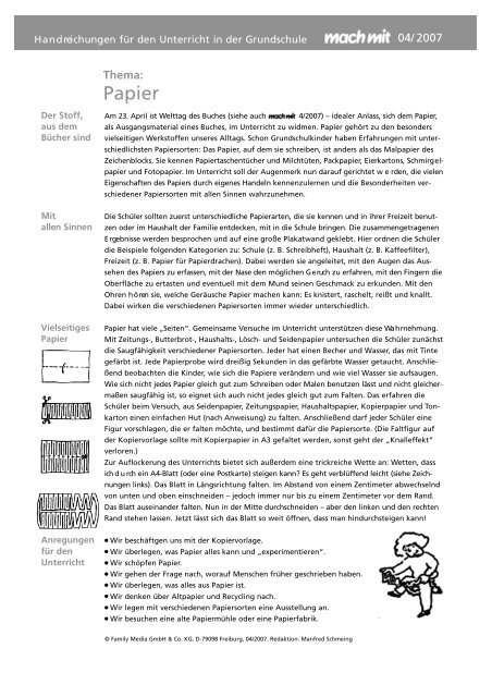 Papier (pdf 116 KB) - Familie.de