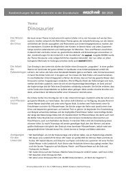 Dinosaurier - Familie.de