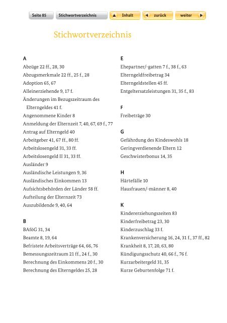 Elterngeld und Elternzeit (pdf)