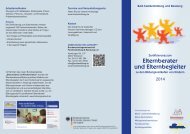 Flyer - Familien-Willkommen