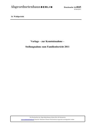 Muster 12 - Berliner Beirat für Familienfragen