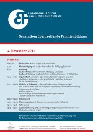 Einladung zur Messe (pdf) - Familienbildung in Brandenburg