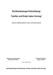 Familien und Kinder haben Vorrang! - Familienbildung in ...