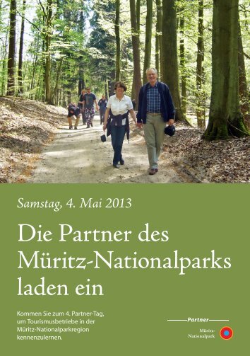 Die Partner des Müritz-Nationalparks laden ein