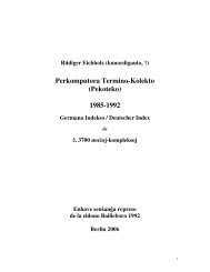 Perkomputora Termino-Kolekto (Pekoteko) 1985-1992