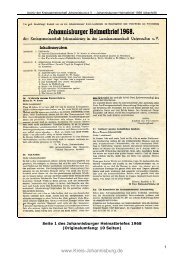 Johannisburger Heimatbrief 1968 - Familienforschung S c z u k a