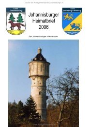 Johannisburger Heimatbrief 2006 - Familienforschung S c z u k a