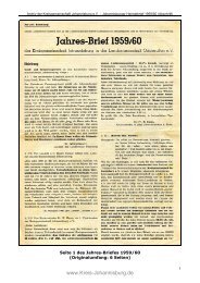 Jahres-Brief 1959/60 - Familienforschung S c z u k a