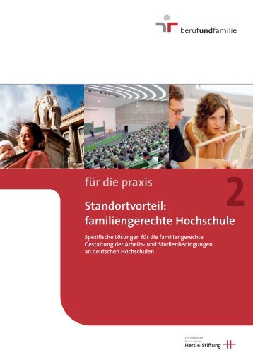 für die praxis Standortvorteil: familiengerechte Hochschule