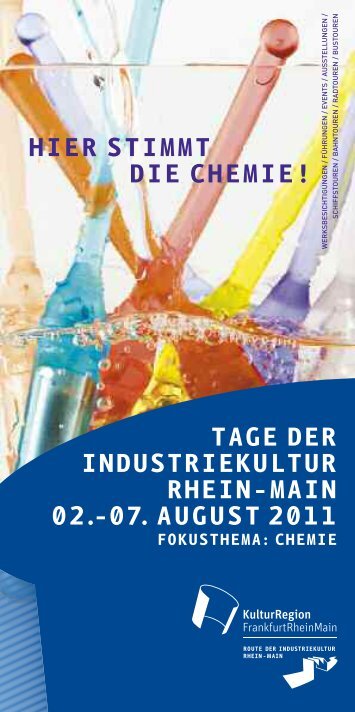 Programm: Route der Industriekultur Rhein-Main - Offenbach