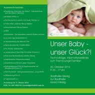 Unser Baby - Selbsthilfegruppe Postpartale Depression