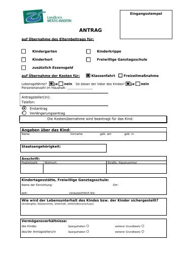 ANTRAG - Familienportal Landkreis Merzig-Wadern