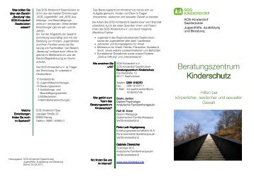 Flyer Beratungszentrum Kinderschutz - Familienportal Landkreis ...