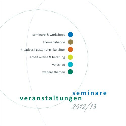 Programm der Gleichstellungsstelle 2012 - Landkreis Merzig-Wadern