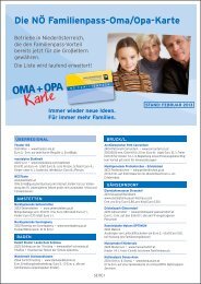 Die NÖ Familienpass-Oma/Opa-Karte