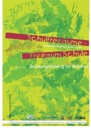 Antragsformular zum Beratungskatalog Schulfreiräume - Familienpass