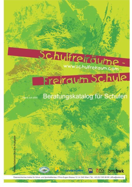 Antragsformular zum Beratungskatalog Schulfreiräume - Familienpass