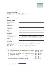 Kinderbetreuerin / Kinderbetreuer - Familienservice